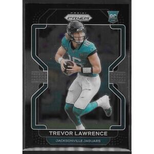 2021 Panini Chronicles Prizm Black Trevor Lawrence #PB-1 Rookie RC Jaguars
